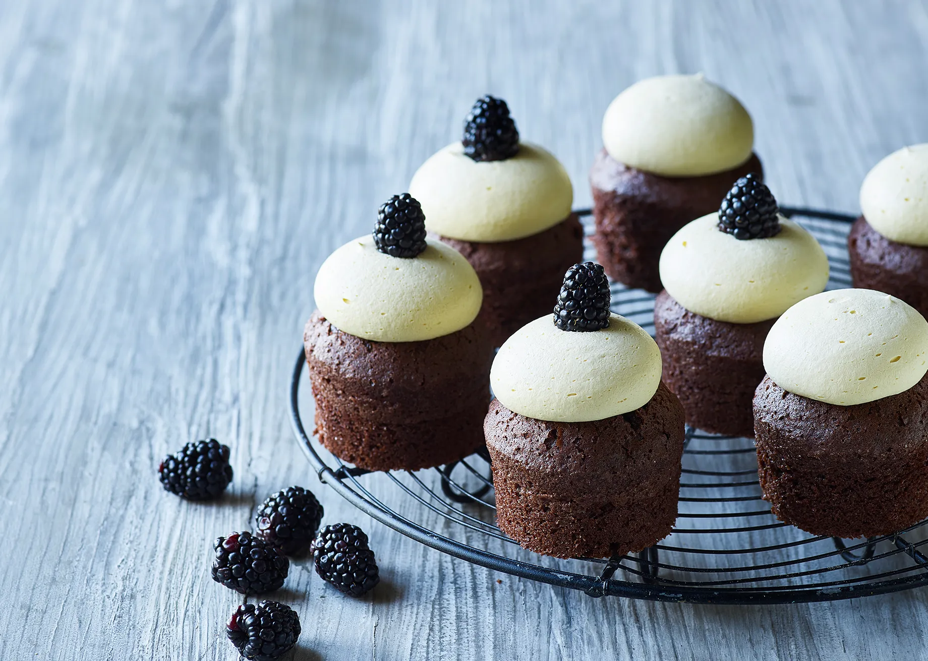 Chokolademuffins Med Creme Delight