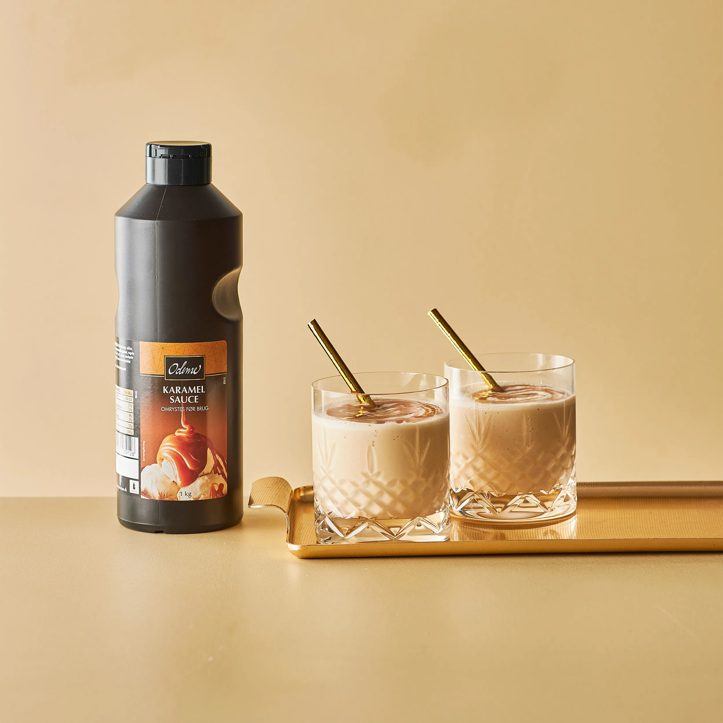 Baileys Frappe med ODENSE Karamel sauce